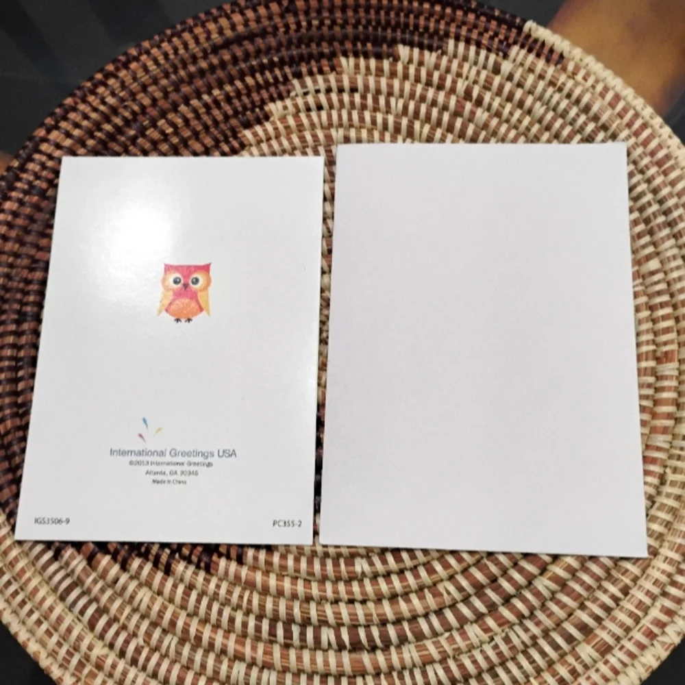2 Birthday Greeting Cards NEW